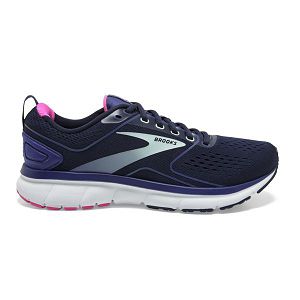 Brooks Transmit 3 Womens Road Running Shoes Navy/Blue/White | USA-PFD158723